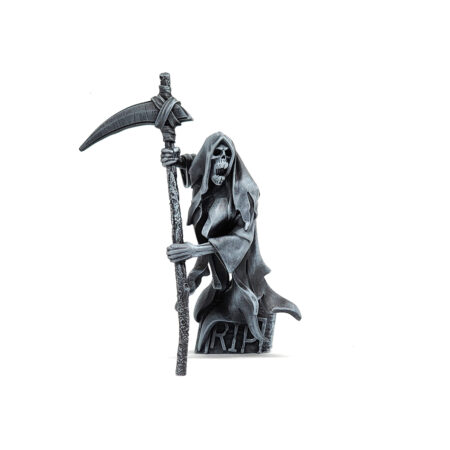 ghost reaper for miniature halloween village, spooky town lemax, dept. 56