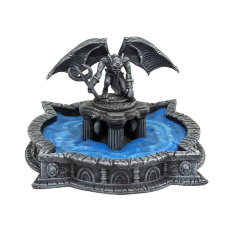 Large Fountain for Halloween Village, Lemax Spooky Town, Dept 56