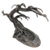 Whisperbark Miniature Tree for miniature halloween village, lemax spooky town, department 56, horror miniature
